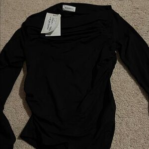 Marcella Black Women's Top